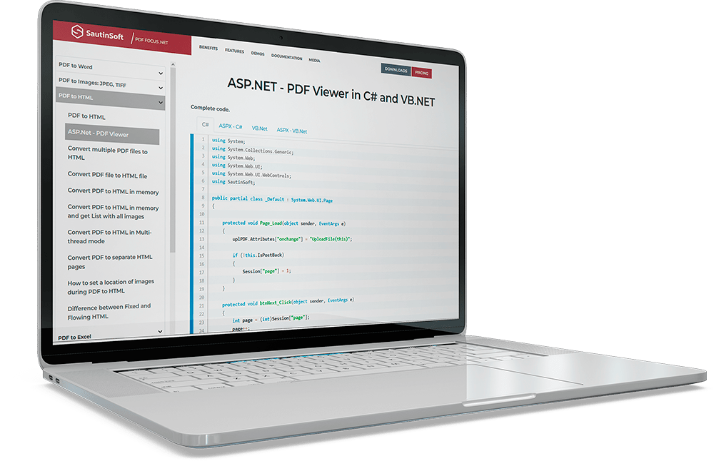 SautinSoft.PdfFocus примеры кода